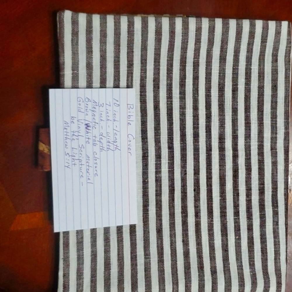 BIBLE COVER